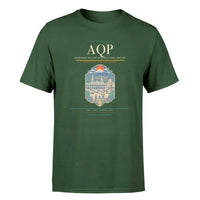 Thumbnail for Arequipa Airport (AQP) Premium T-Shirt Dark Green