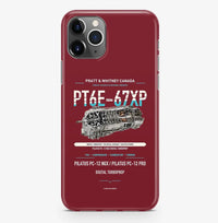 Thumbnail for PT6E-67XP Case ProMax design on dark red iphone case promax