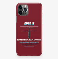 Thumbnail for Ascent AeroSystems Spirit Case ProMax design on dark red iphone case promax