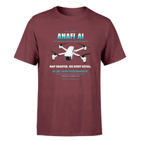 Thumbnail for Parrot ANAFI Ai design on dark red single side