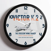 Thumbnail for Handley Page Victor K.2 design on light gray framed wall clock