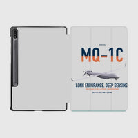 Thumbnail for MQ-1C Gray Eagle ER design on light gray samsung tablet tablet case