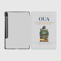 Thumbnail for Thomas Sankara International Airport (OUA) design on light gray samsung tablet tablet case