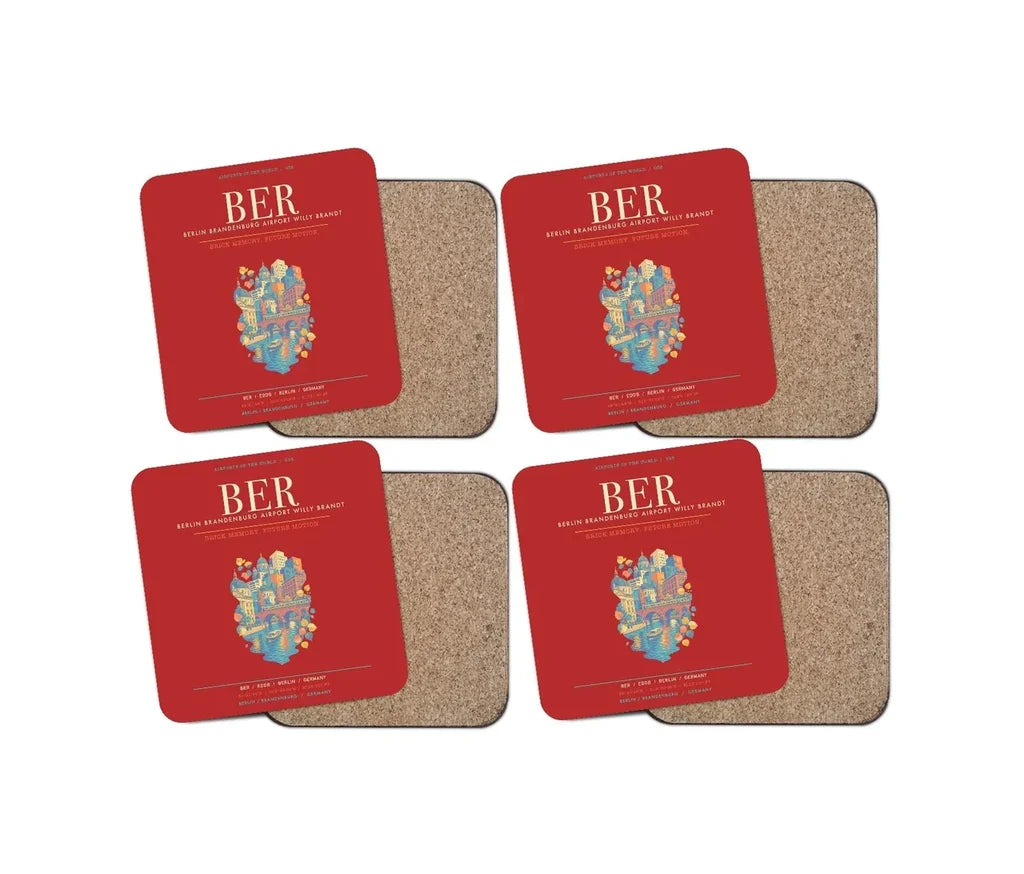 Berlin Brandenburg Airport Willy Brandt BER - Red