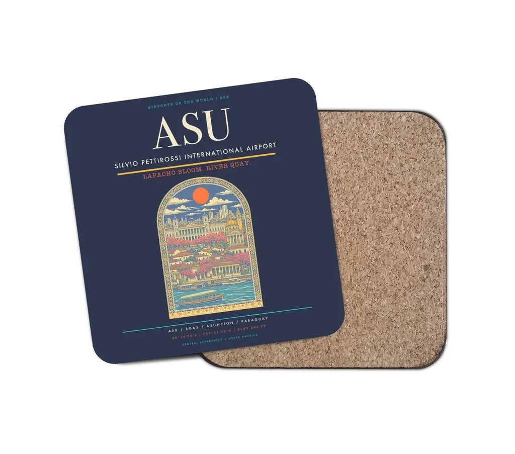 Silvio Pettirossi International Airport ASU Coaster 1-Piece - Navy Blue