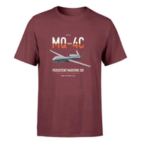 Thumbnail for MQ-4C Triton IFC-4 design on dark red double-side t-shirt, single-side print