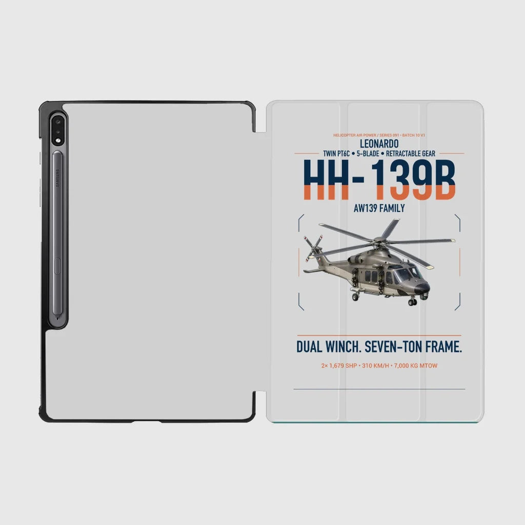 Leonardo HH-139B design on light gray samsung tablet tablet case