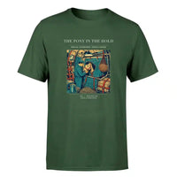 Thumbnail for VINTAGE G4235 - The Pony In The Hold - Premium T-Shirt design on darkgreen premium t shirt