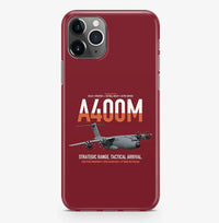 Thumbnail for Airbus A400M Atlas design on dark red magsafe iphone case, for iPhone Pro Max