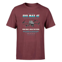 Thumbnail for Autel EVO Max 4T design on dark red single side