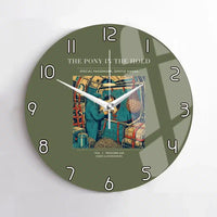 Thumbnail for VINTAGE G4235 - The Pony In The Hold - Designed Wall Clocks design on greenarmy no-frame