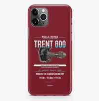 Thumbnail for TRENT 800 Case ProMax design on dark red iphone case promax