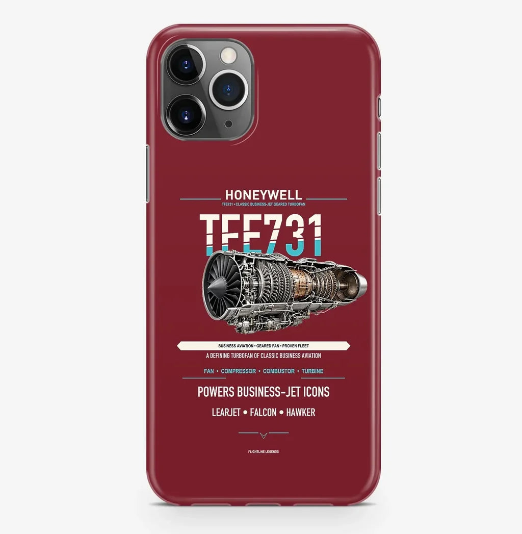 TFE731 Case ProMax design on dark red iphone case promax