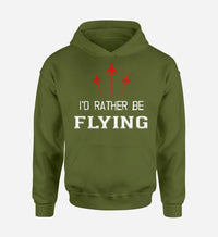 Thumbnail for I'd Rather Be Flying Hoodie - view 5