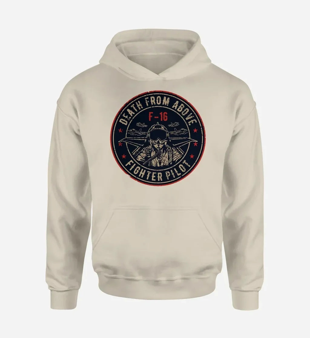 Fighter Jet 16 - Death Hoodie - view 7