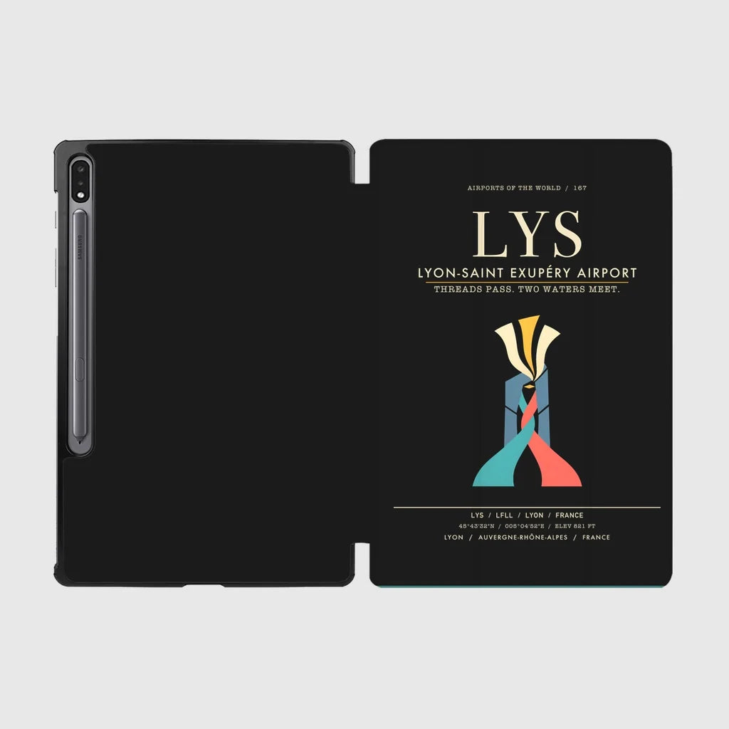 Lyon-Saint Exupery Airport LYS - Black