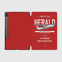 Thumbnail for Handley Page HPR.7 Dart Herald design on red samsung tablet tablet case