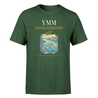 Thumbnail for Fort McMurray International Airport (YMM) T-Shirt single-side front print in Dark Green | fort-mcmurray-international-airport-ymm-double-side-t-shirt