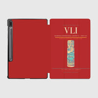 Thumbnail for Bauerfield International Airport (VLI) design on red samsung tablet tablet case