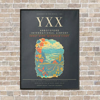 Thumbnail for Abbotsford International Airport YXX - Canvas Framed - Gray