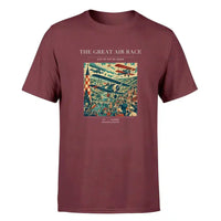 Thumbnail for VINTAGE G4003 - The Great Air Race - Premium T-Shirt design on darkred premium t shirt