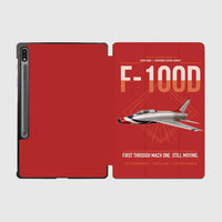 Thumbnail for F-100D Super Sabre design on red samsung tablet tablet case
