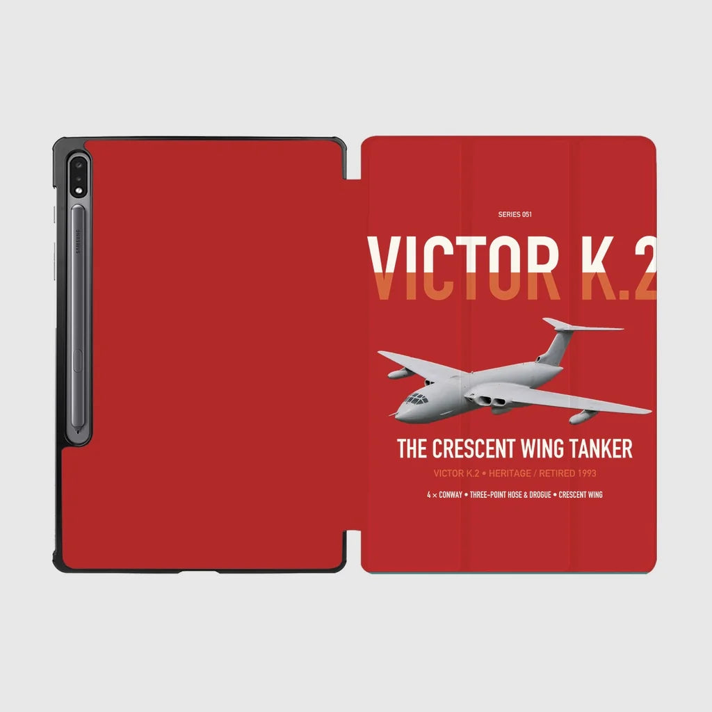 Handley Page Victor K.2 design on red samsung tablet tablet case