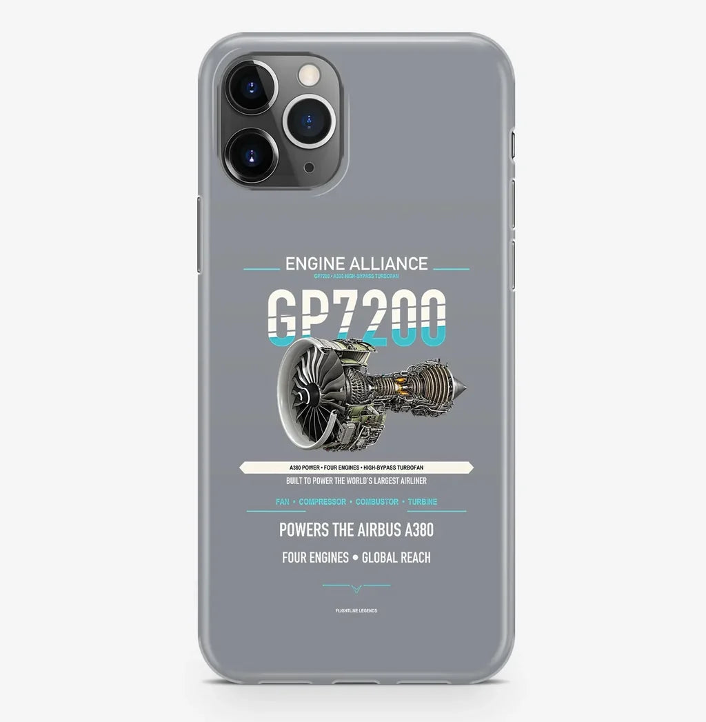 GP7200 Case ProMax design on gray iphone case promax