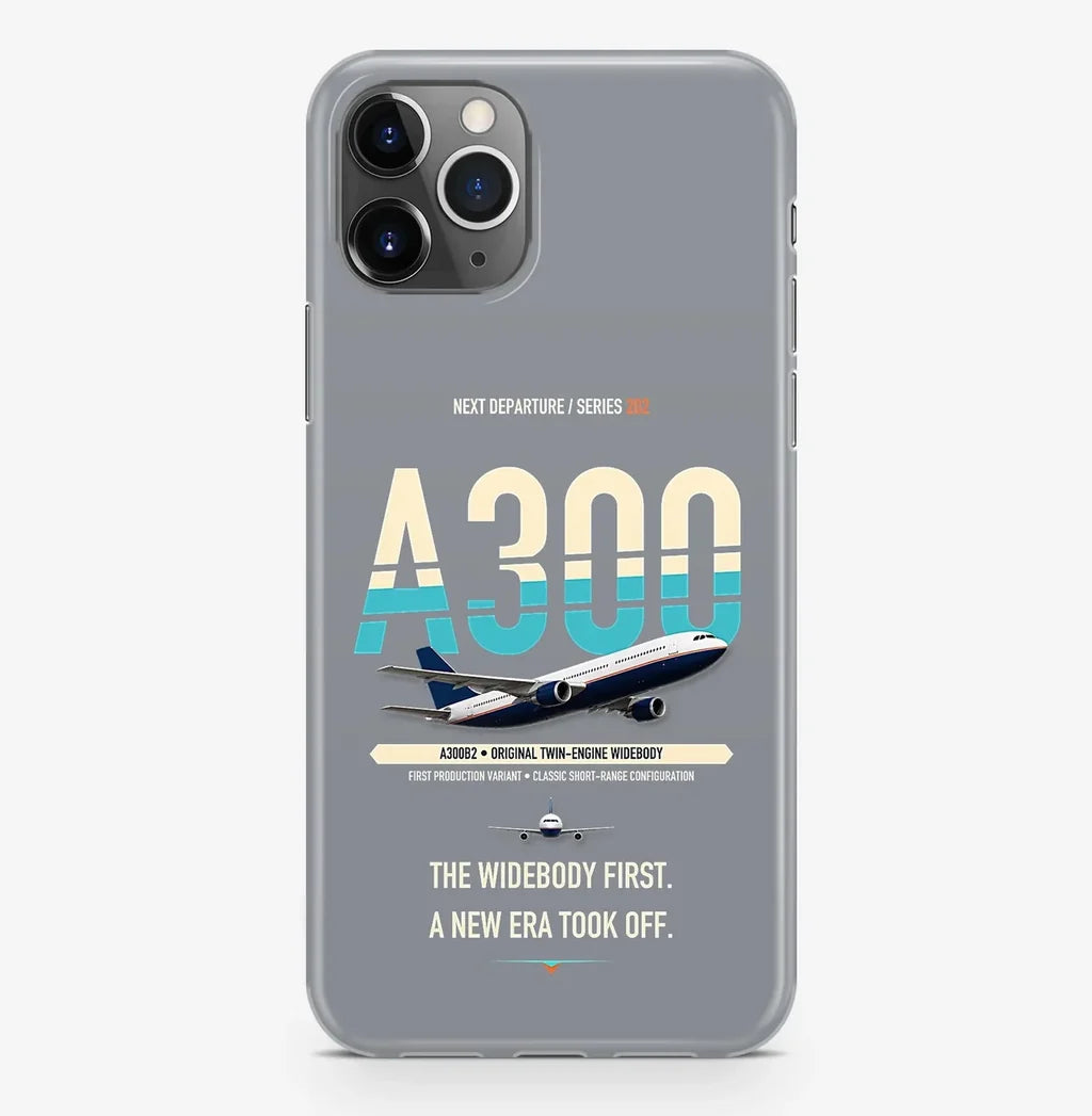 Airbus A300B2 Case ProMax design on gray iphone case promax