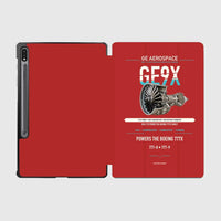Thumbnail for GE9X design on red samsung tablet tablet case