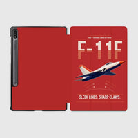 Thumbnail for F-11F Tiger design on red samsung tablet tablet case