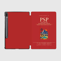 Thumbnail for Palm Springs International Airport (PSP) design on red samsung tablet tablet case