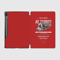 Thumbnail for AE 2100D3 design on red samsung tablet tablet case