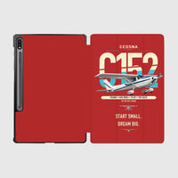 Thumbnail for Cessna 152 design on red samsung tablet tablet case