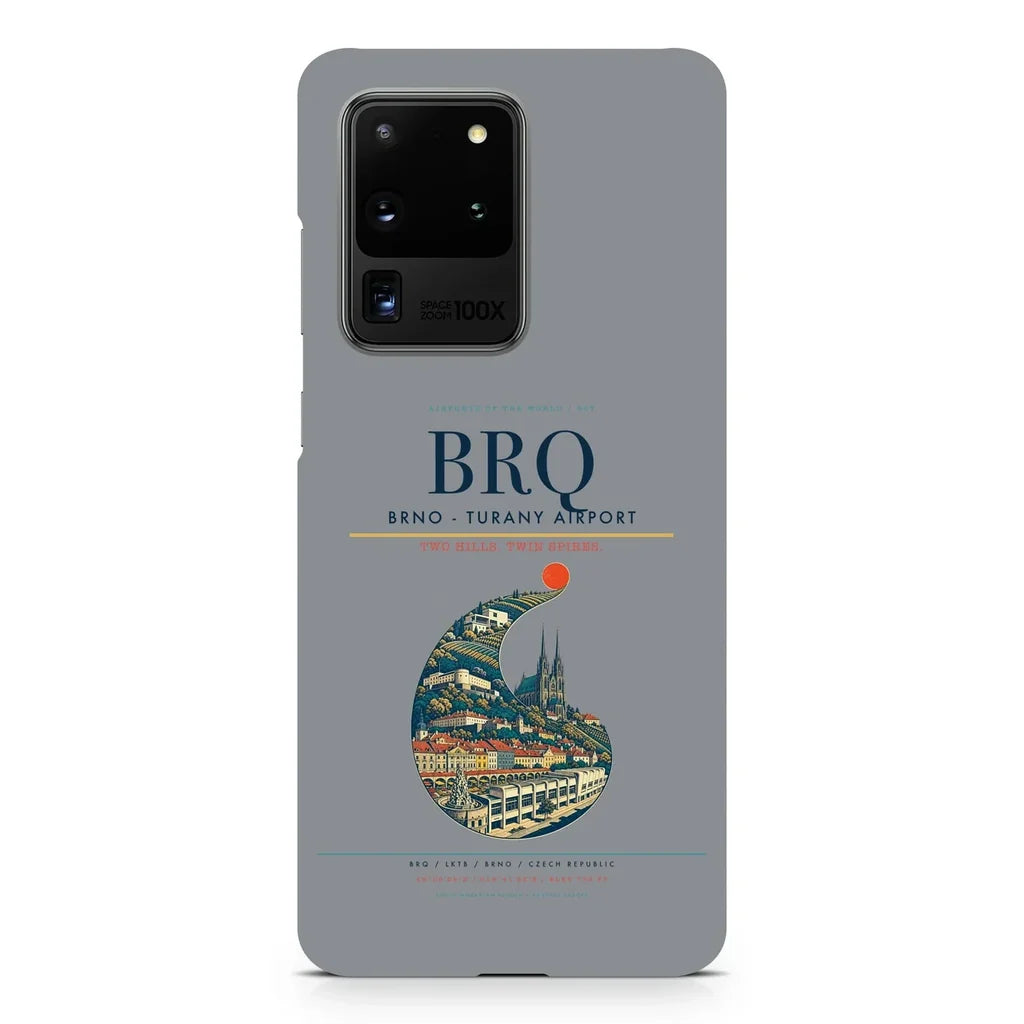 Brno - Turany Airport BRQ Samsung Case - Gray