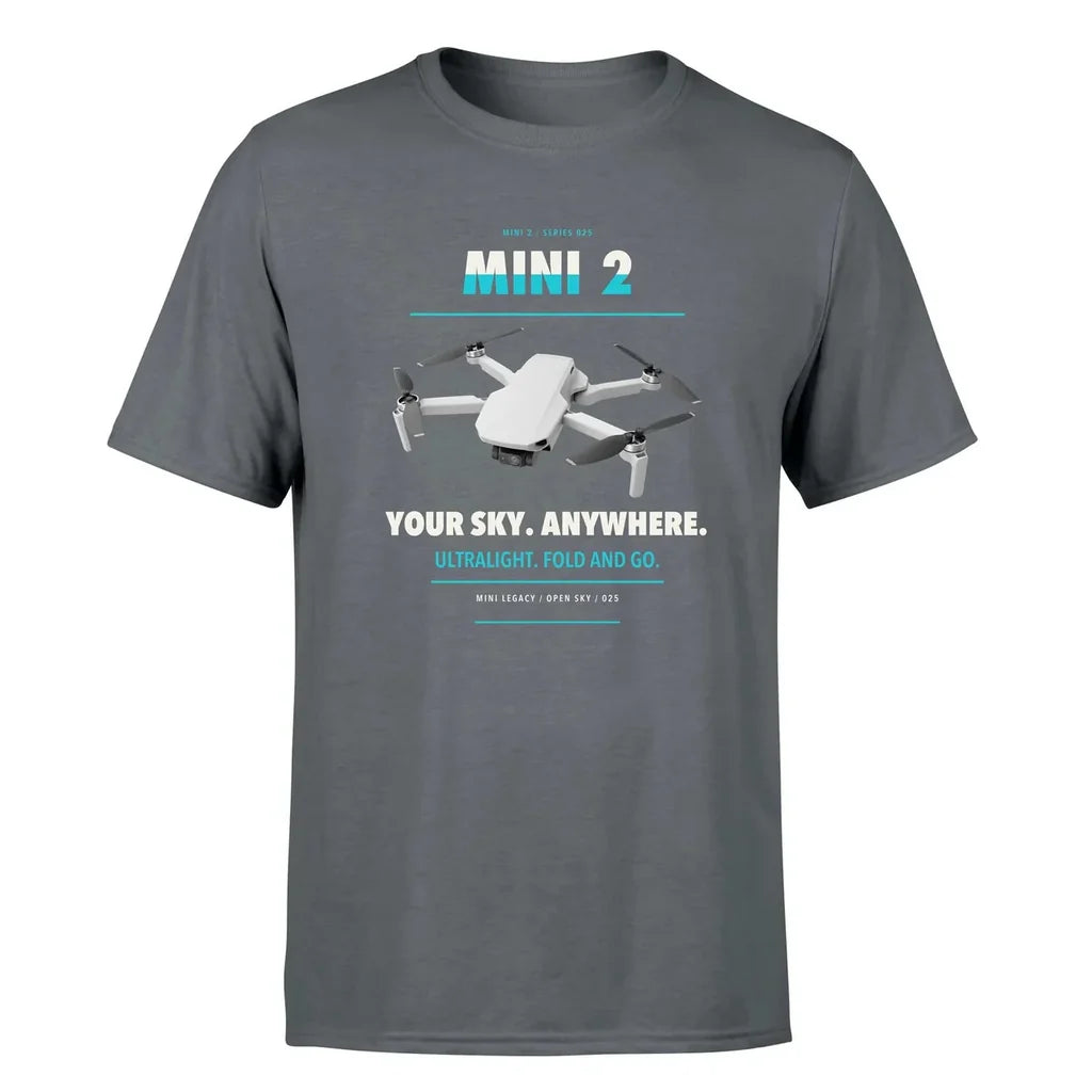 DJI Mini 2 design on gray single side