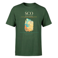Thumbnail for Aktau Airport (SCO) T-Shirt single-side front print in Dark Green | aktau-airport-sco-double-side-t-shirt