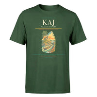 Thumbnail for Kajaani Airport (KAJ) T-Shirt single-side front print in Dark Green | kajaani-airport-kaj-double-side-t-shirt