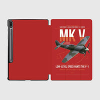 Thumbnail for Hawker Tempest Mk V design on red samsung tablet tablet case