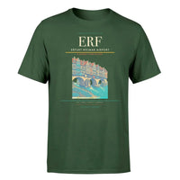 Thumbnail for Erfurt-Weimar Airport (ERF) T-Shirt single-side front print in Dark Green | erfurt-weimar-airport-erf-double-side-t-shirt