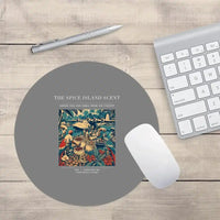 Thumbnail for VINTAGE G4279 - The Spice Island Scent - Designed Mouse Pads design on gray round