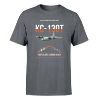 Thumbnail for KC-130T NP2000 design on gray double-side t-shirt, single-side print