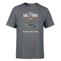 Thumbnail for Leonardo HH-139B design on gray t-shirt, single-side print