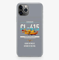 Thumbnail for Canadair CL-415 design on gray magsafe iphone case, for iPhone Pro Max