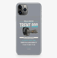 Thumbnail for TRENT 800 Case ProMax design on gray iphone case promax