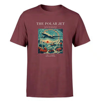Thumbnail for VINTAGE G4119 - The Polar Jet - Premium T-Shirt design on darkred premium t shirt