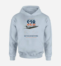 Thumbnail for Blackburn Buccaneer S2B design on light blue double-side hoodie, single-side print