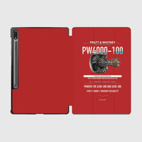 Thumbnail for PW4000-100 design on red samsung tablet tablet case