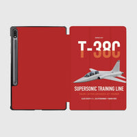 Thumbnail for T-38C Talon design on red samsung tablet tablet case