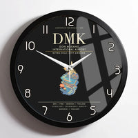 Thumbnail for Don Mueang International Airport Bangkok DMK Wall-Clock Framed - Black